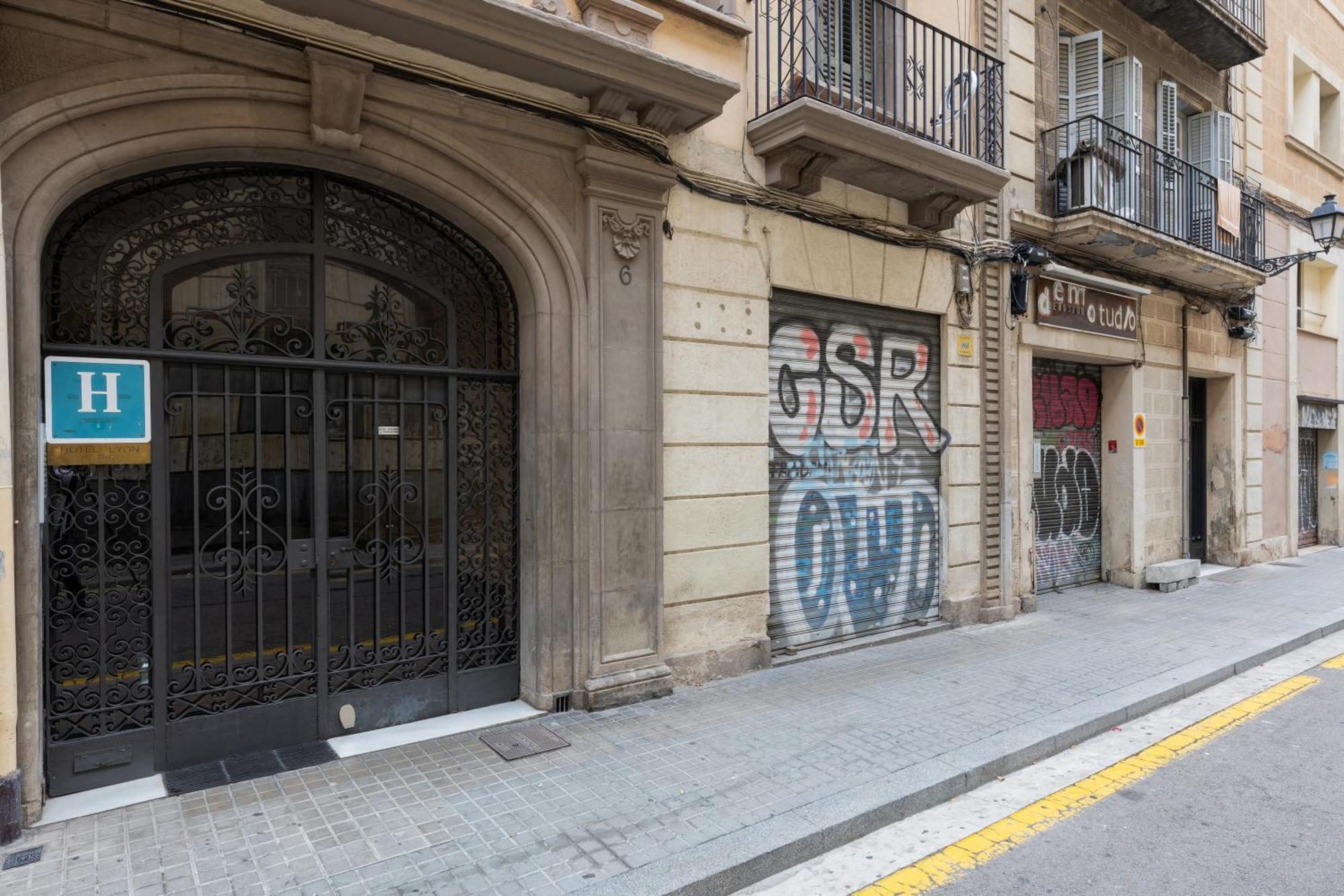 Hotel Lyon Βαρκελώνη Εξωτερικό φωτογραφία